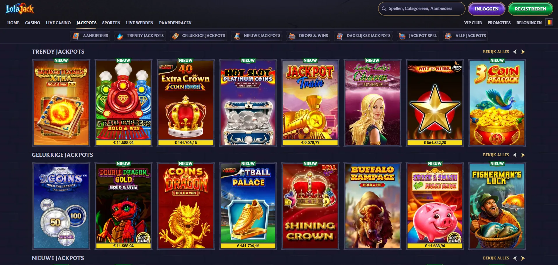 Lolajack Casino Bonus
